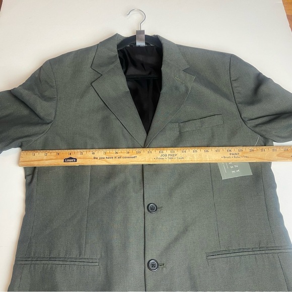 NWT Crazy Horse  Claiborne Company Men's Suite Coat Jacket Rayon Blend Size 40R - Picture 5 of 9